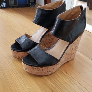 Nine west platform wedges